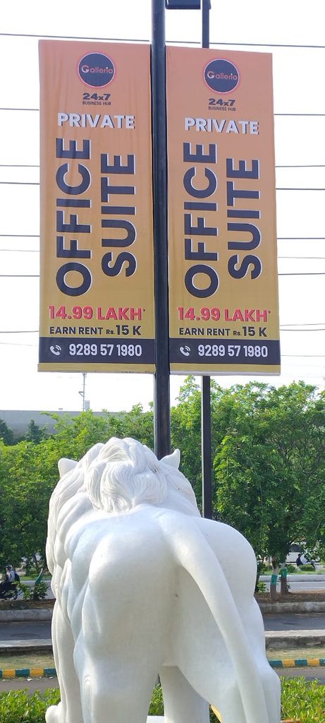 Recent signage close-up