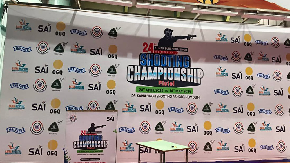 SAI National Shooting Championship venue branding